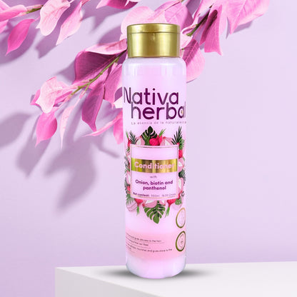 Acondicionador de Cebolla, Biotina y Pantenol x 550ml