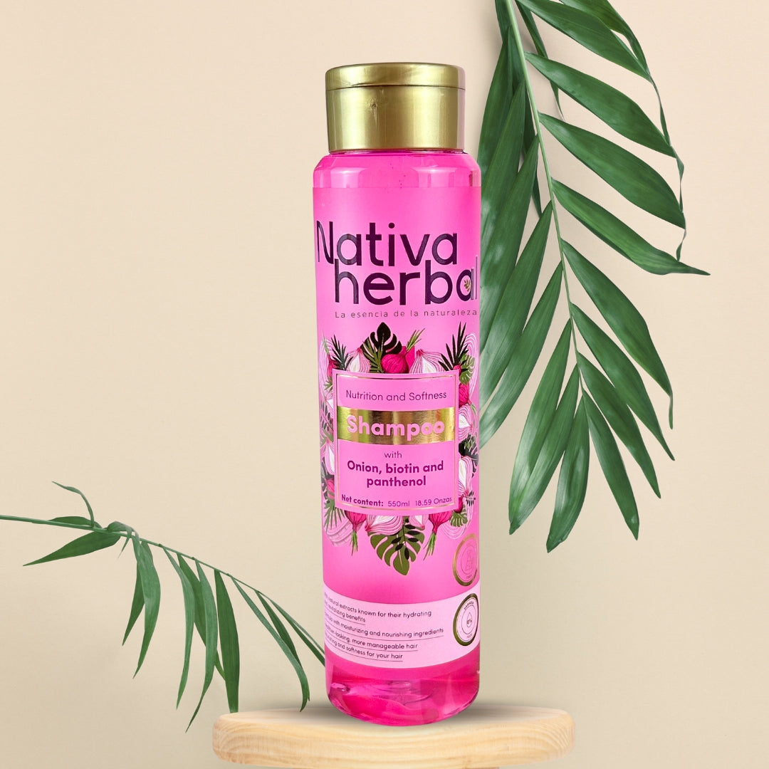 Shampoo de Cebolla, Biotina y Pantenol x 550ml