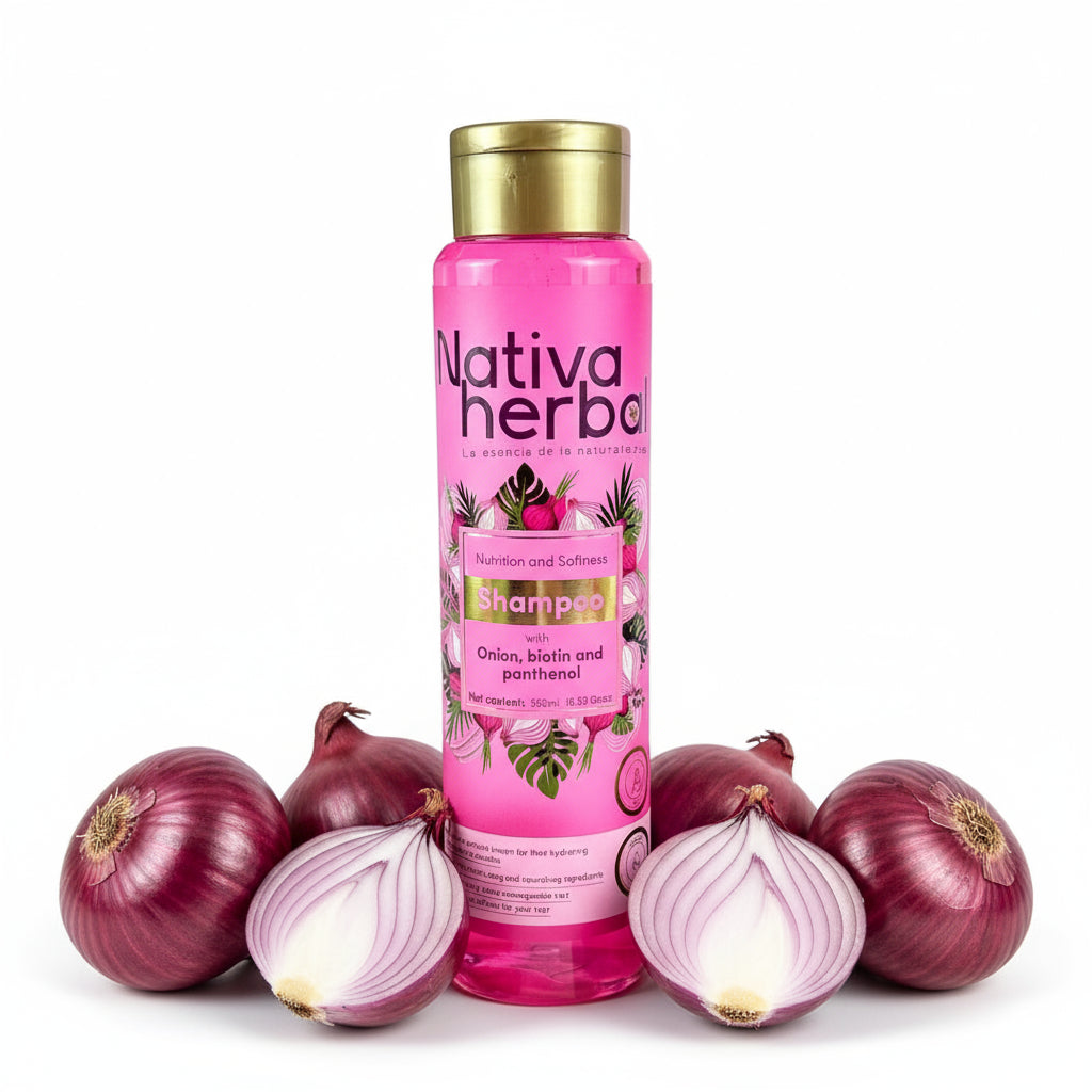 Shampoo de Cebolla, Biotina y Pantenol x 550ml