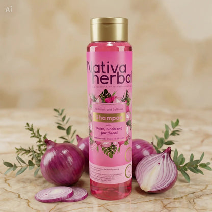 Shampoo de Cebolla, Biotina y Pantenol x 550ml