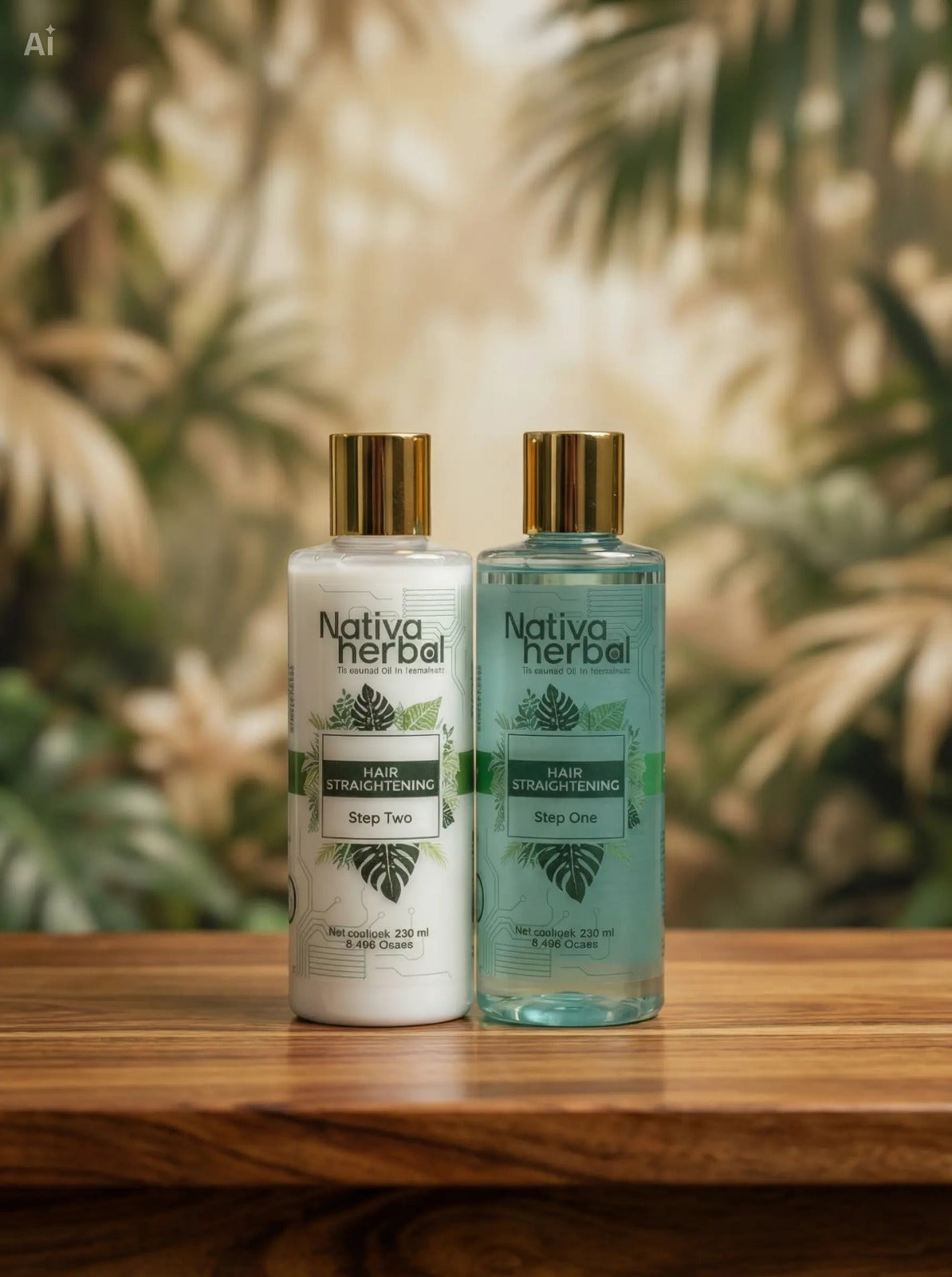Nativa Herbal Enzimoterapia — Alisado Orgánico -Keratina x 250 ml