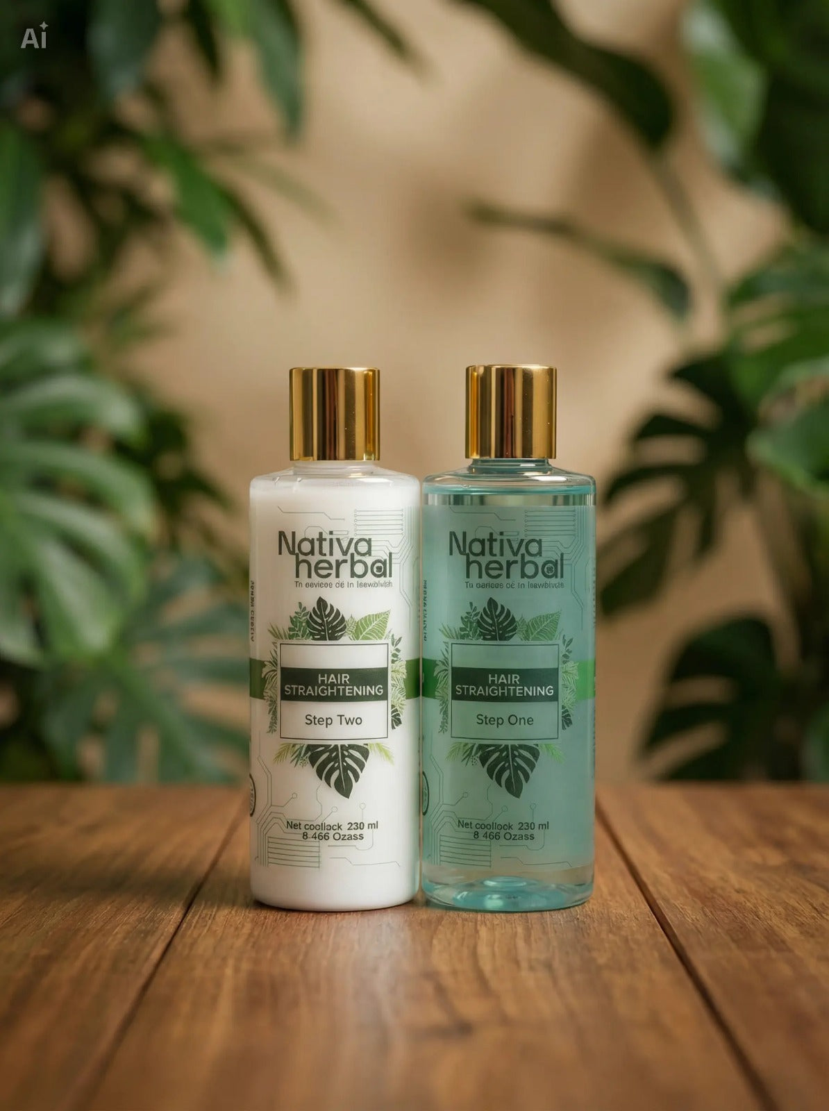 Nativa Herbal Enzimoterapia — Alisado Orgánico -Keratina x 250 ml