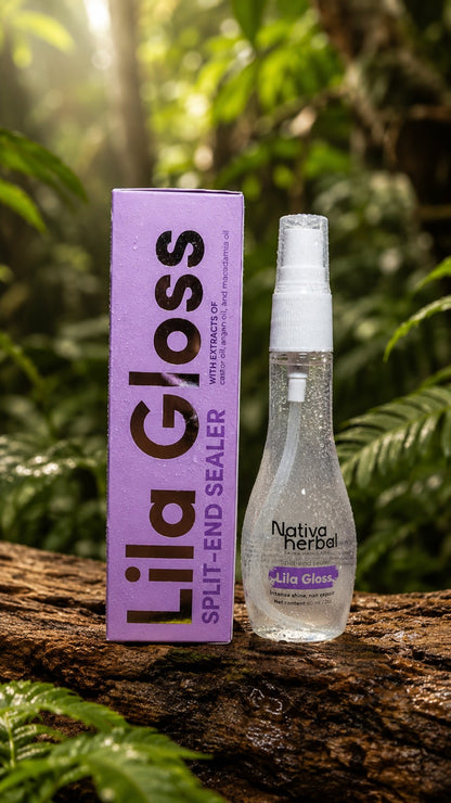 Lila Gloss Sellador de puntas y anti-frizz x 60ml