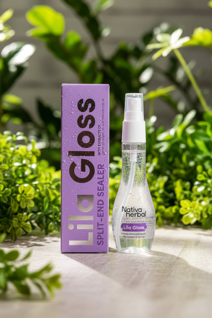 Lila Gloss Sellador de puntas y anti-frizz x 60ml