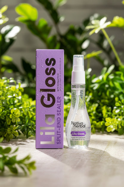 Lila Gloss Sellador de puntas y anti-frizz x 60ml