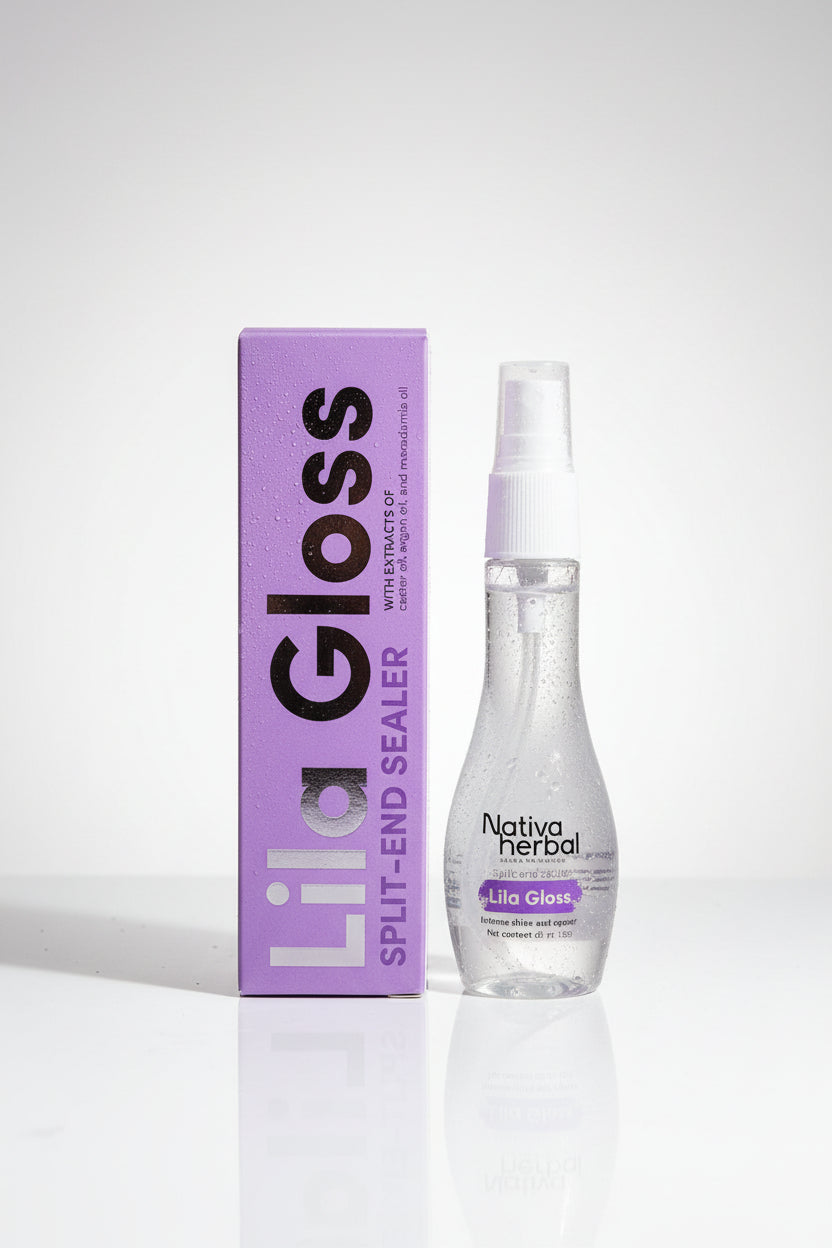 Lila Gloss Sellador de puntas y anti-frizz x 60ml