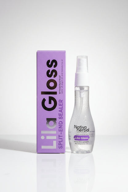 Lila Gloss Sellador de puntas y anti-frizz x 60ml
